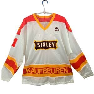 Sicily Vintage 90s German Hockey Jersey Fuzzy Letter Statement